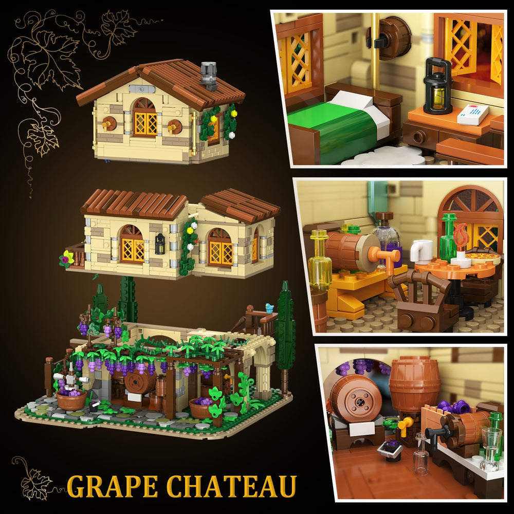INSOON Winery Chateau House LED panel feature adds warm ambiance to any setting