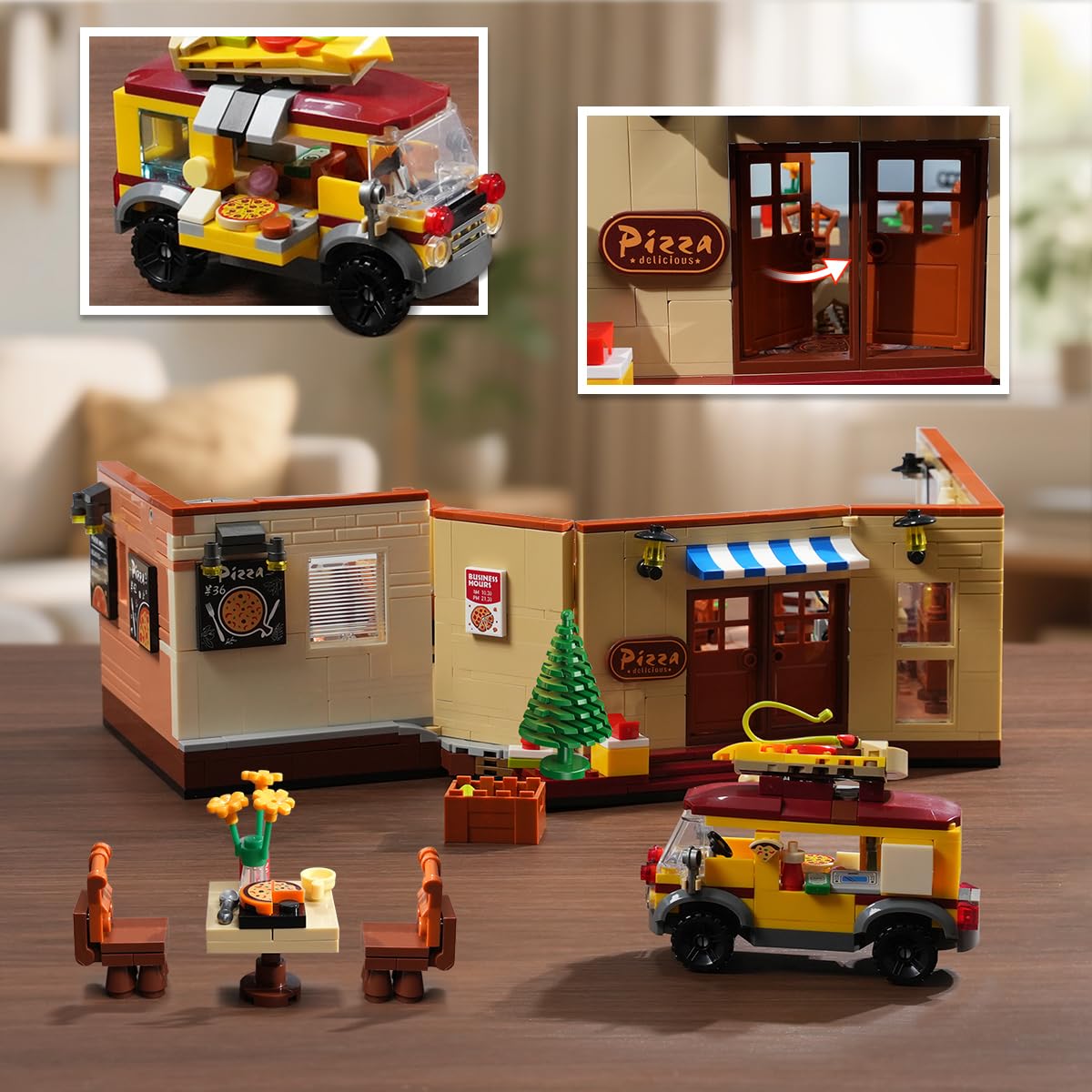 INSOON Brick Oven Detail showcases the bustling baking zone in miniaturized form