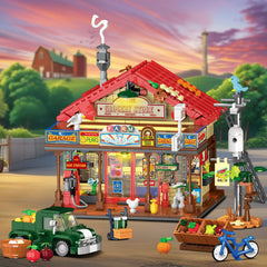 INSOON Country General Store attic crates and spider add playful hidden-depth elements.