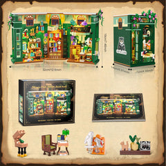 DIY building bricks for creative play and display on shelves