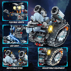 INSOON mechanical triceratops model for imaginative adventures