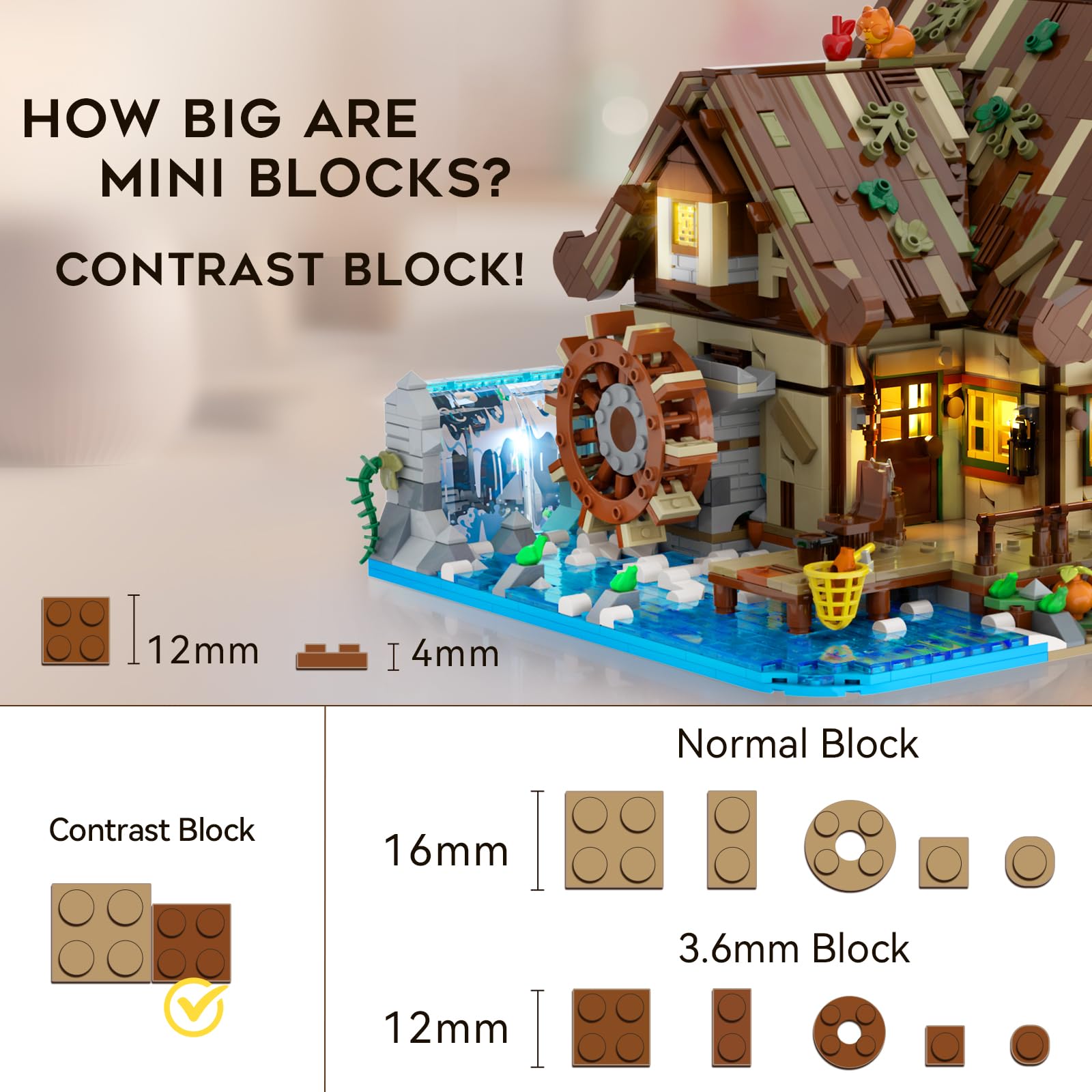 INSOON Lush plants and fruit tree around cabin for nature setting