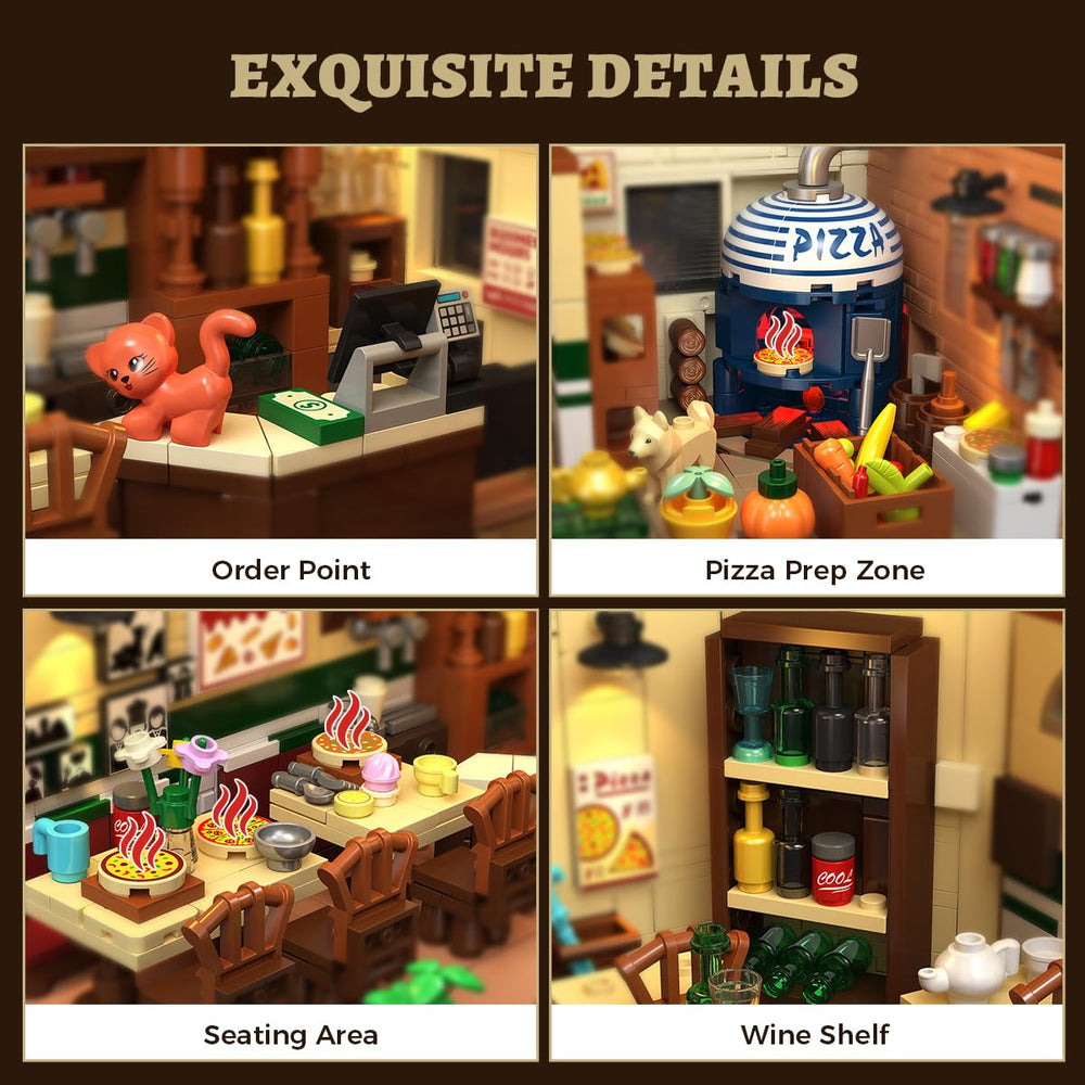 INSOON Retro Pizza Van Detail emphasizes nostalgic charm and collectible value