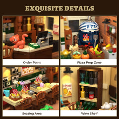 INSOON Retro Pizza Van Detail emphasizes nostalgic charm and collectible value