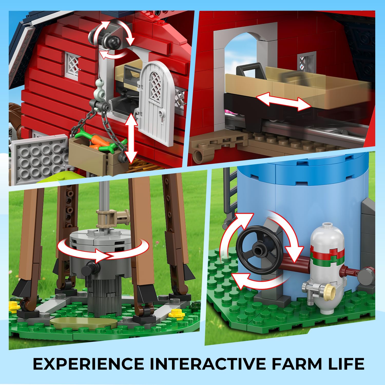 INSOON Tractor component for authentic farm workflow and hands-on building