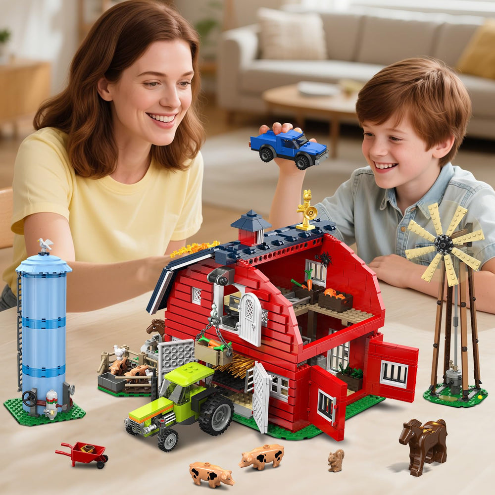 INSOON Western Farm Windmill detail sparking imaginative play