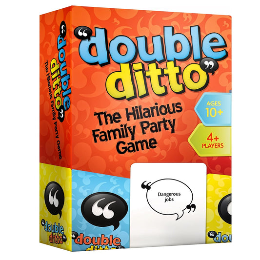 Inspiration Play Double Ditto card deck spread fuels family laughter during game night