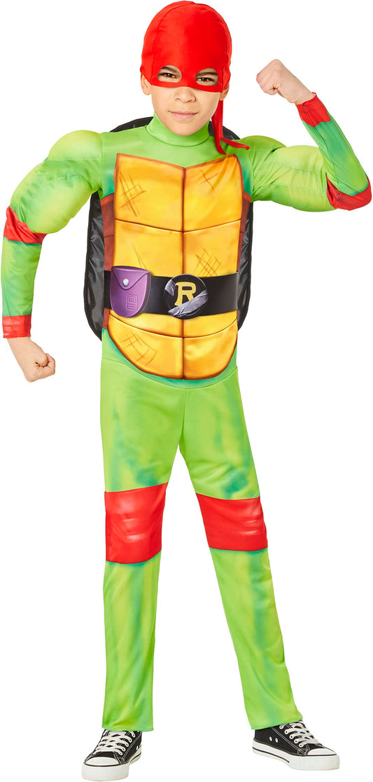 InSpirit Designs Raphael TMNT costume shell and jumpsuit for dramatic group cosplay.