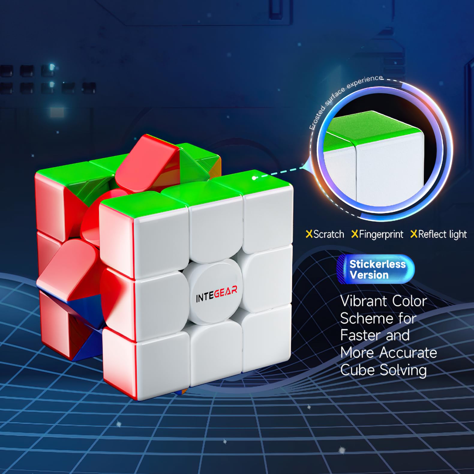 INTEGEAR cube portable for school, parties, and on-the-go challenges