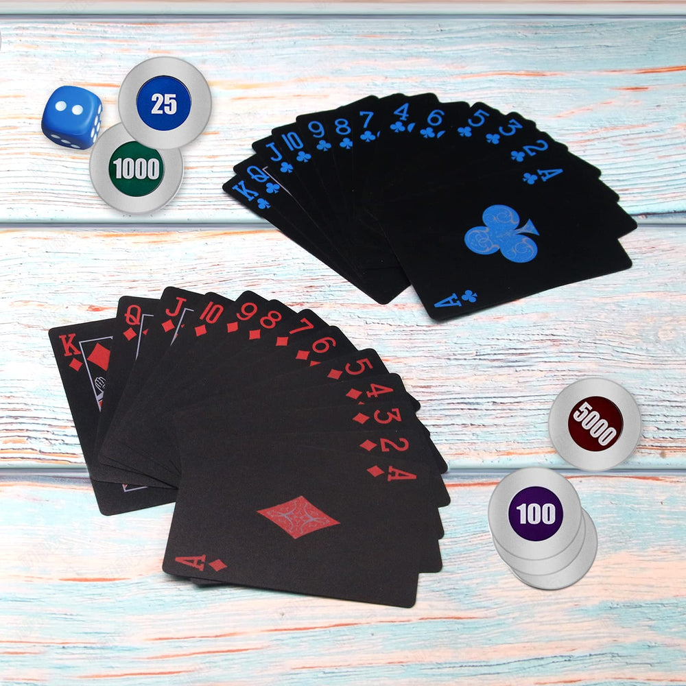 INTEGEAR gift-ready card set for adults and poker lovers