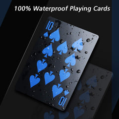 INTEGEAR waterproof poker cards back design, luxurious look for social events.