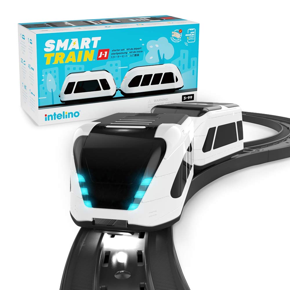 Intelino Smart Train engine for interactive play and learning on rails.