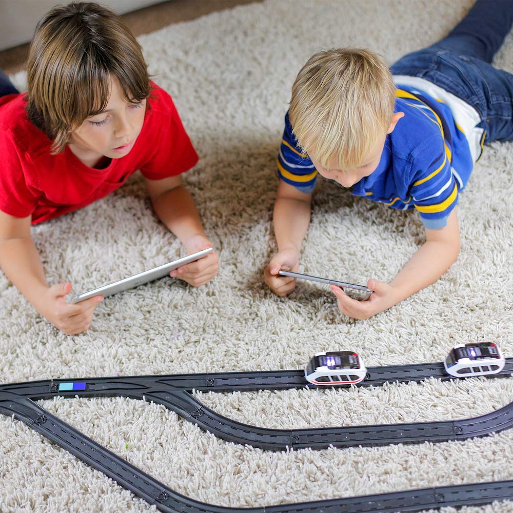 Intelino universal track adapters fit BRIO and other brands.