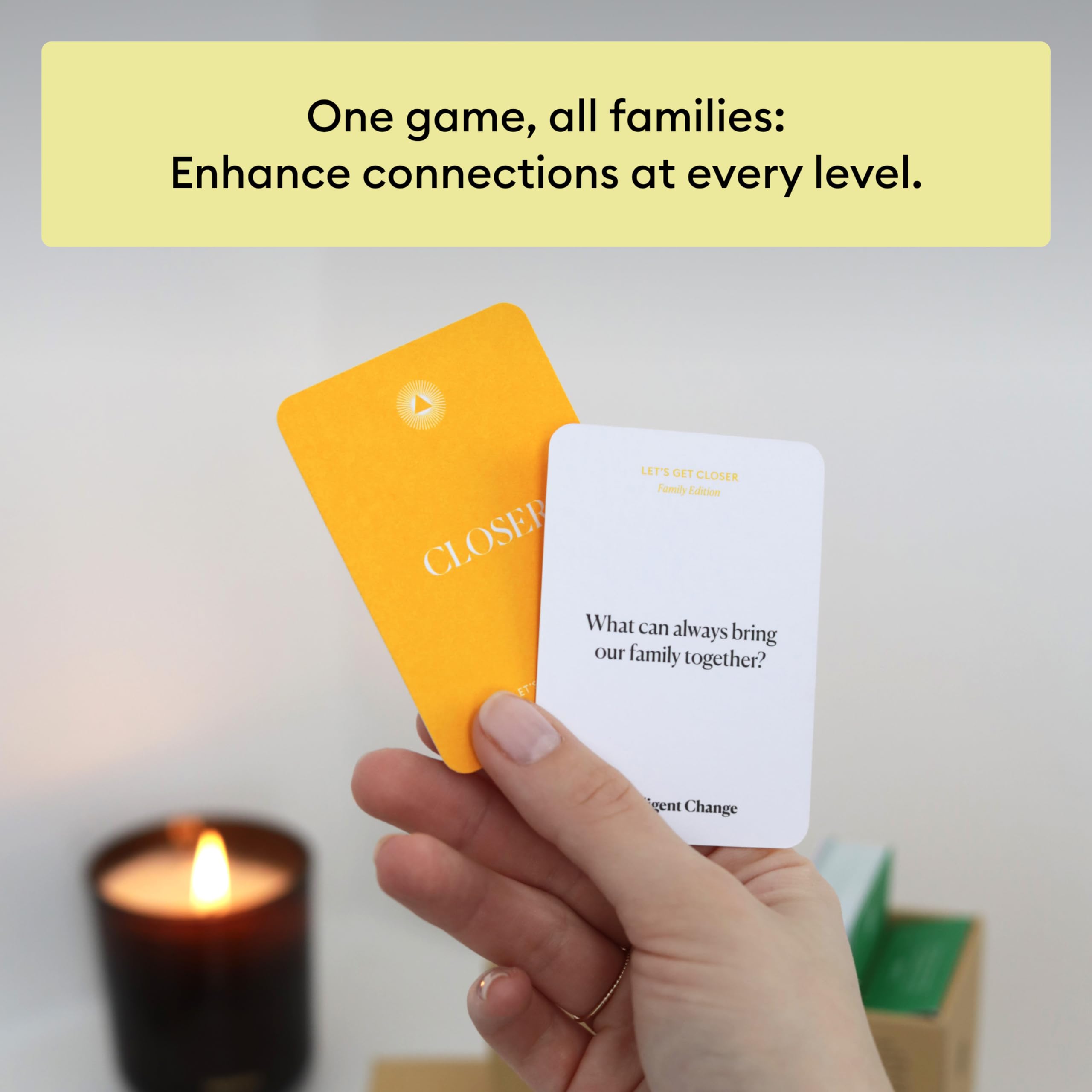 Intelligent Change positive psychology prompt highlights uplifting family topics