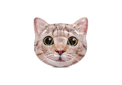 Intex 58784EU hyperrealistic cat mat with handles for safer, spacious water play