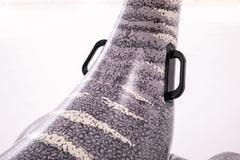 Intex Brontosaurus heavy-duty handles provide secure grip during splash-filled adventures.