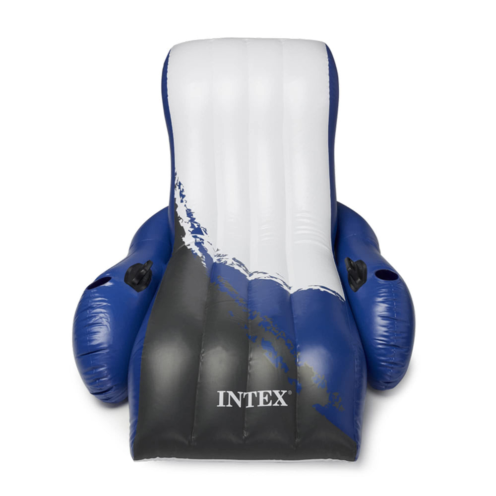 Intex color-fast vinyl resists sun fade for lasting vibrancy.