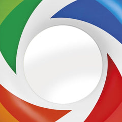 Intex Color Whirl tubes in bright colors with durable vinyl.
