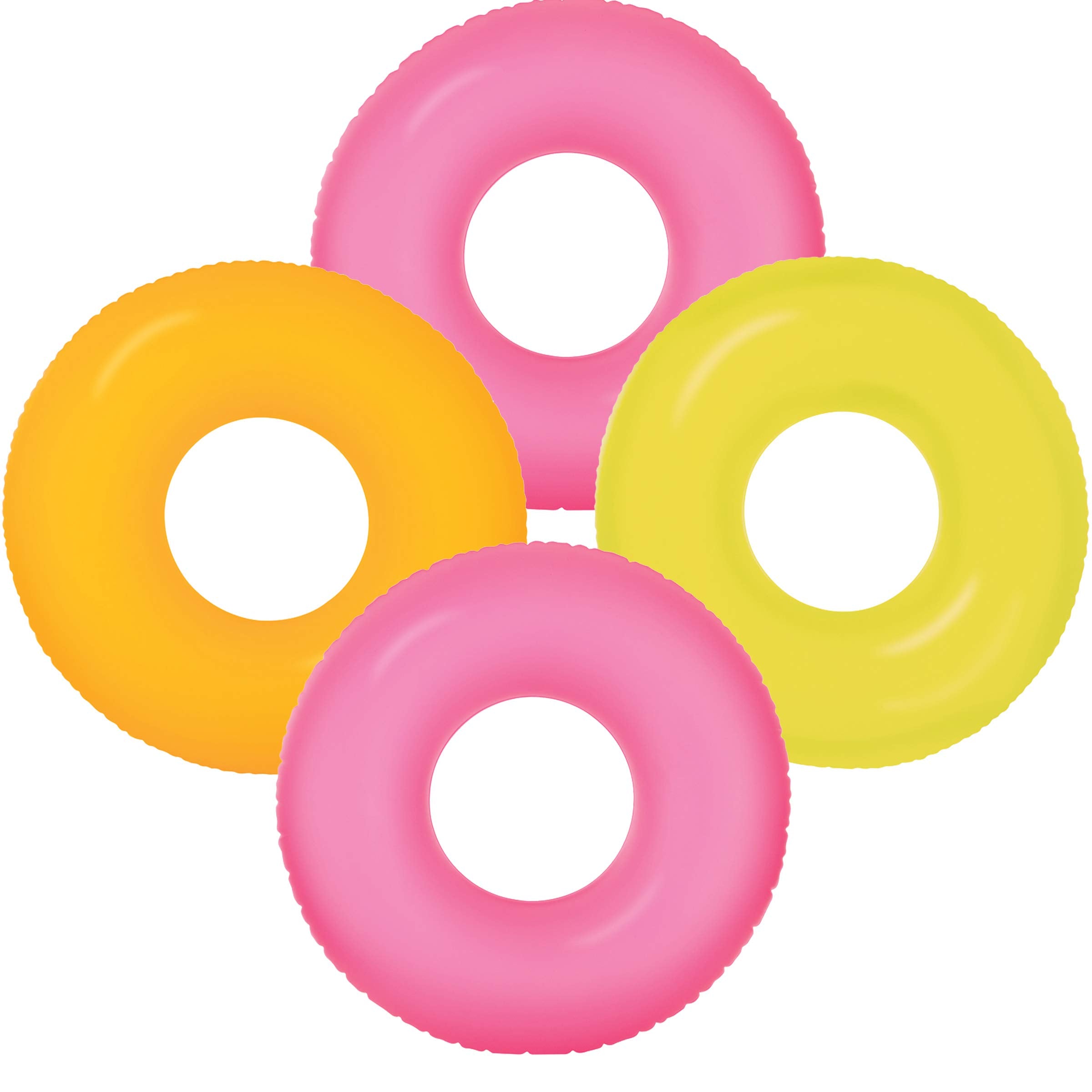 Intex Frost Tube 36-inch diameter – sturdy inflatable pool tube for safe water play.