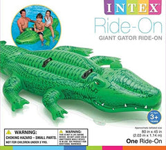 Intex Giant Gator made from durable 12-gauge vinyl for lasting use