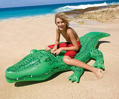 Intex Giant Gator float with two air chambers for stability