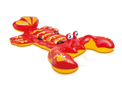 Intex Giant Lobster pool float adds bright fun and stable seating in the pool.