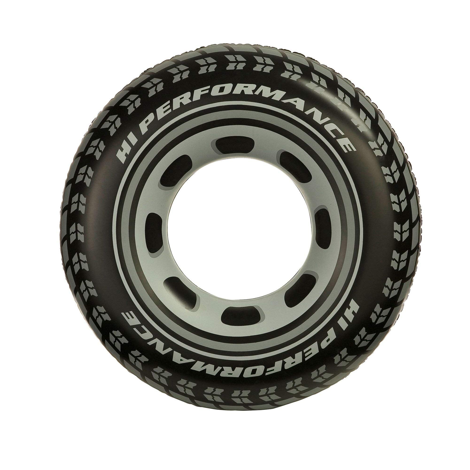Intex giant tire tubes offer a comfortable ride on water adventures.