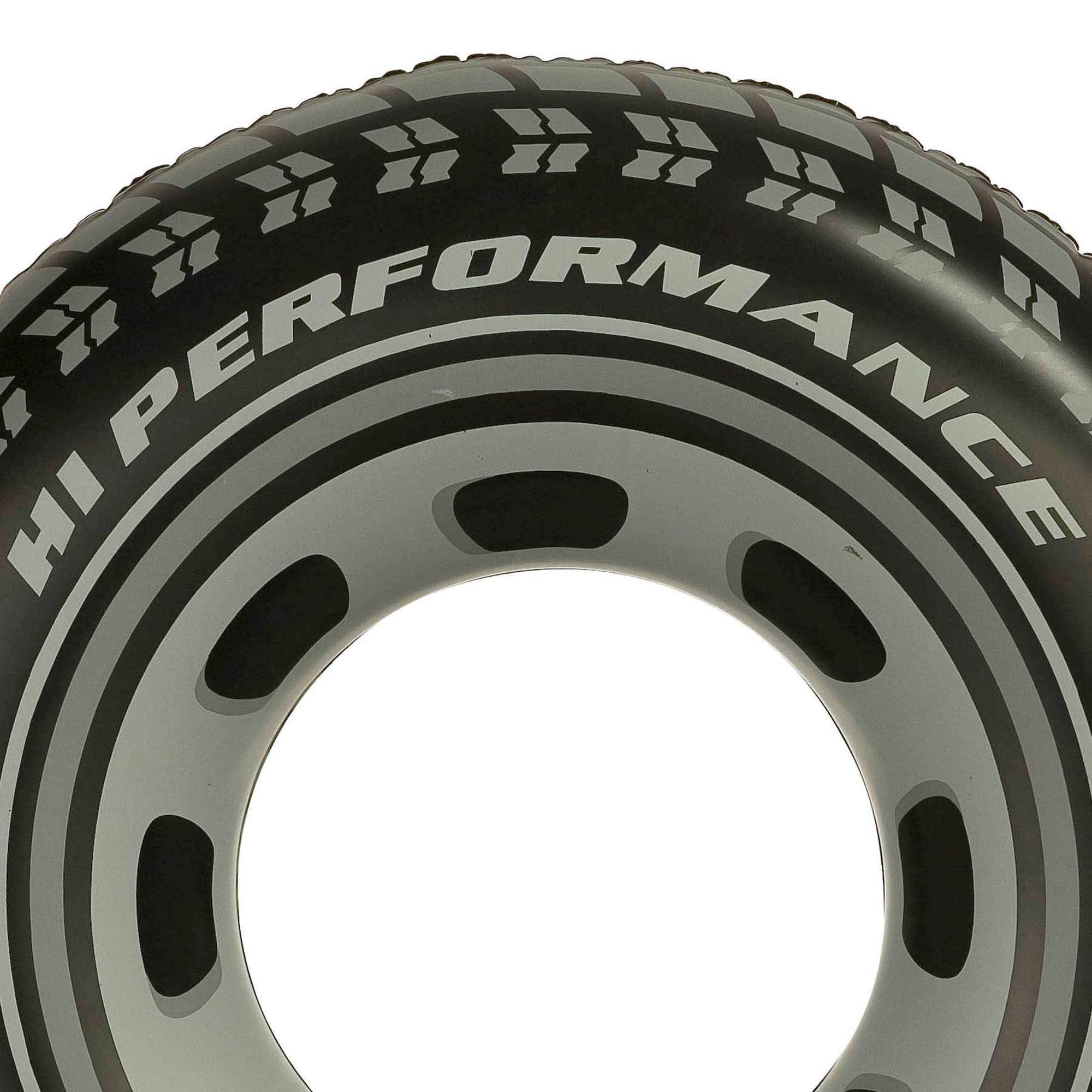 Intex inflatable tire tubes ideal for lakes and pools with large, stable ride.