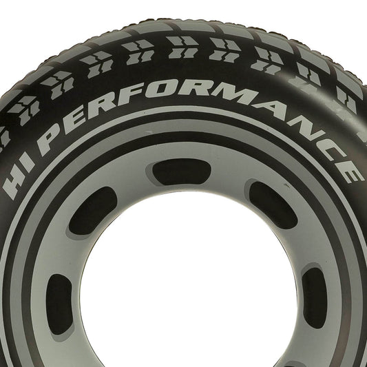 Intex inflatable tire tubes ideal for lakes and pools with large, stable ride.