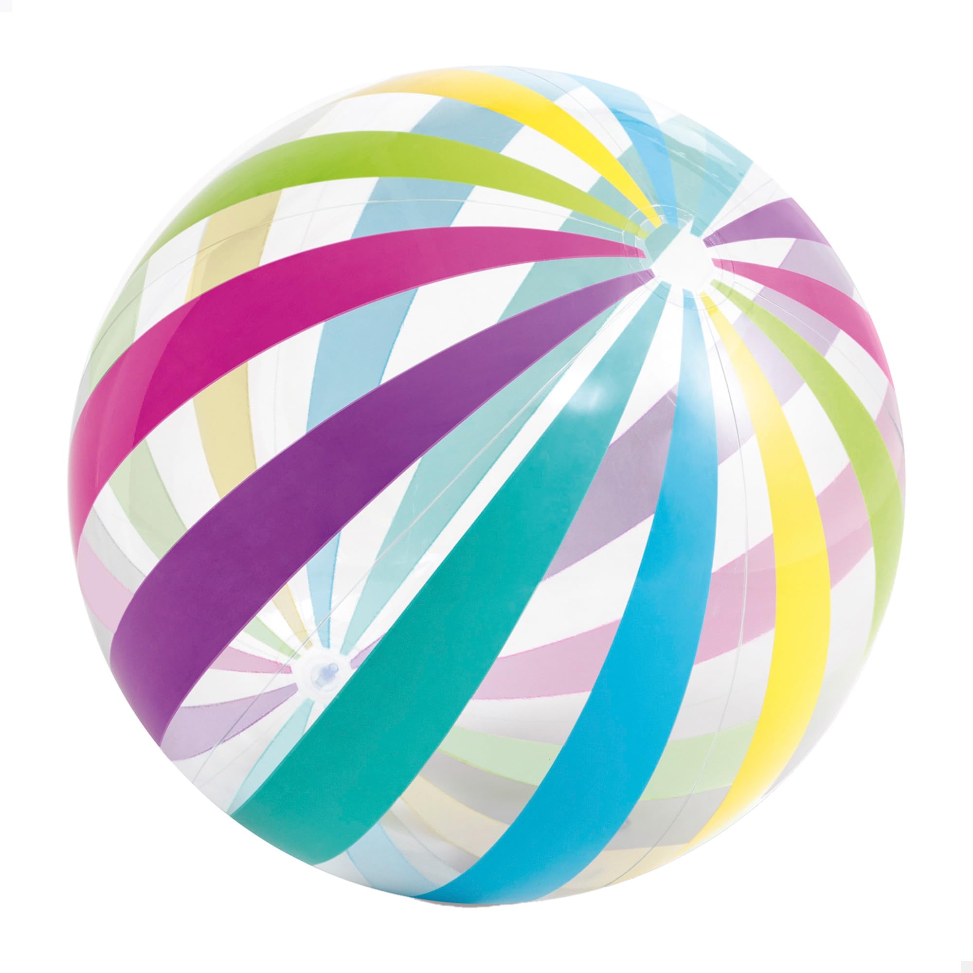 Intex jumbo ball crystal clear with translucent dots for bright water play