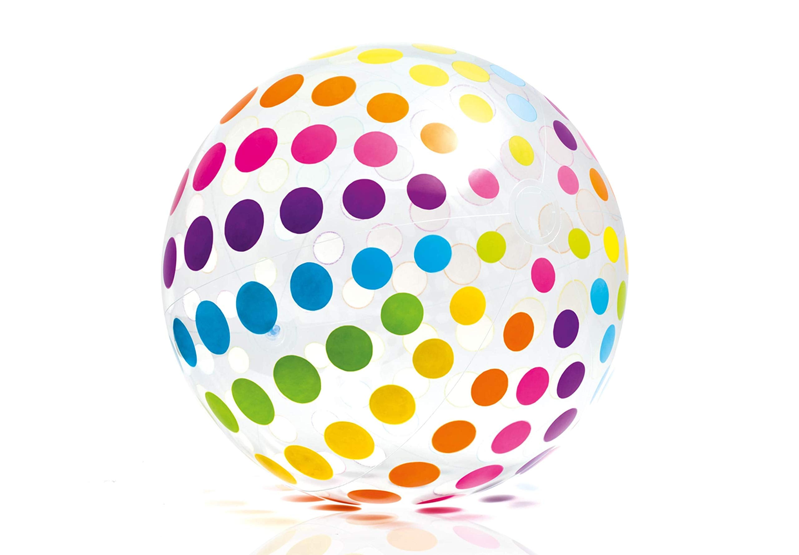 Intex Jumbo Ball 42-inch side view highlighting oversized design for group play