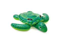 INTEX Lil' Sea Turtle float front view with safe grip handles.