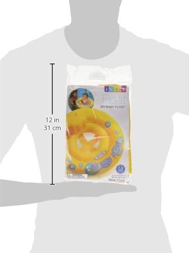 Intex My Baby Float side view shows dual air chambers for stable, safe water fun.