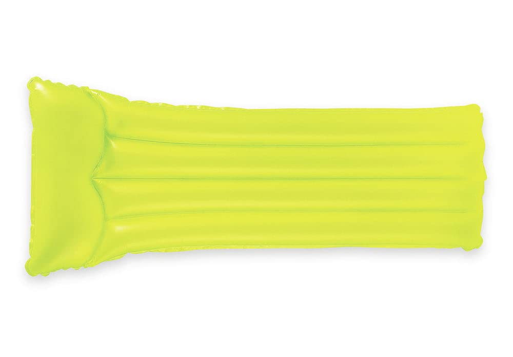 Intex Neon Frost Air Mat double sealed edges ensure durable adult use