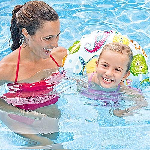 Intex pack of two swim rings in assorted prints for summer fun