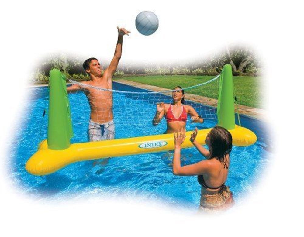 Intex durable pole bases ensure stable pool play and long-lasting fun.