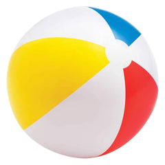 Intex Recreation 20-inch glossy panel ball side view ready for beach games and family play