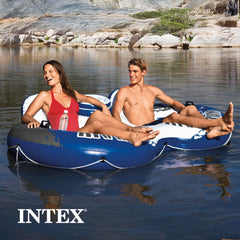Intex River Run 2 heavy-duty grab handles offer easy boarding and control.