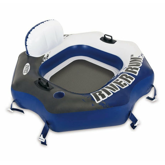 Intex River Run Connect lounge with backrest for comfortable lounging on the water.