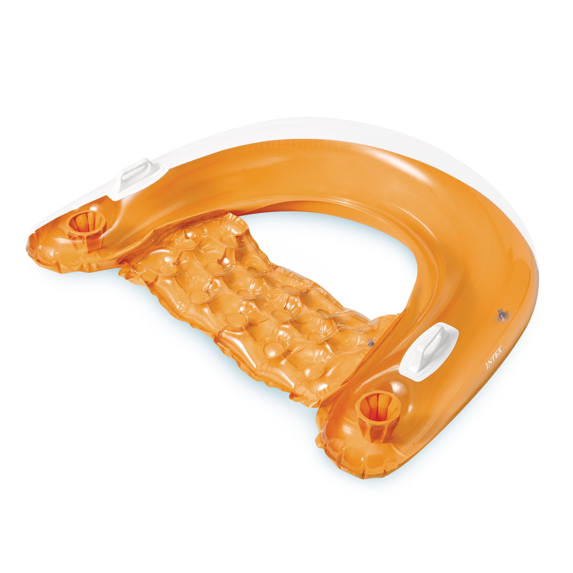 Intex Sit 'N Float uses two air chambers for safety and buoyancy.