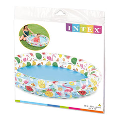 Intex summer fun pool, perfect for backyard family time