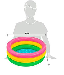 Intex Sunset Glow pool diameter 61 cm and height 22 cm, compact for small spaces