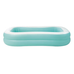 Intex Swim Center pool setup area demonstrates quick setup and family fun