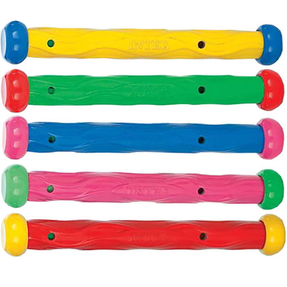 Intex Underwater Play Sticks product dimensions help plan pool layout