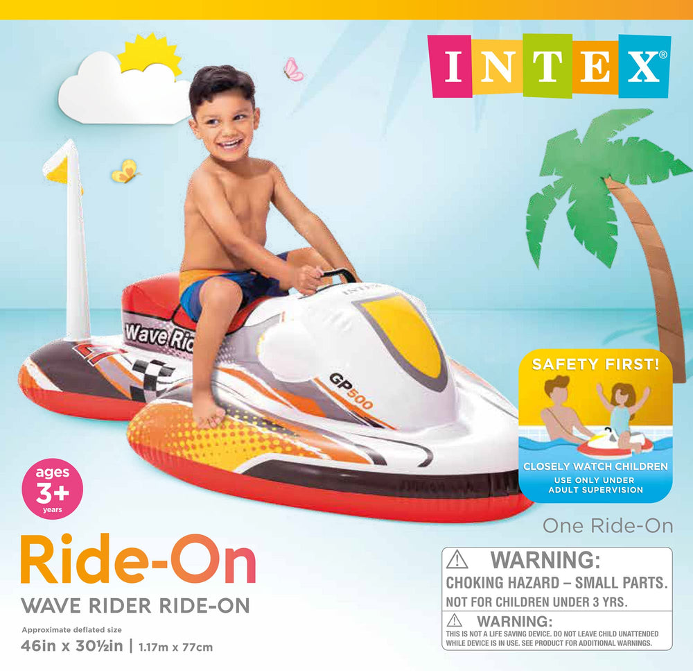 Intex Wave Rider suitable for ages 3+ with 88 lb capacity.