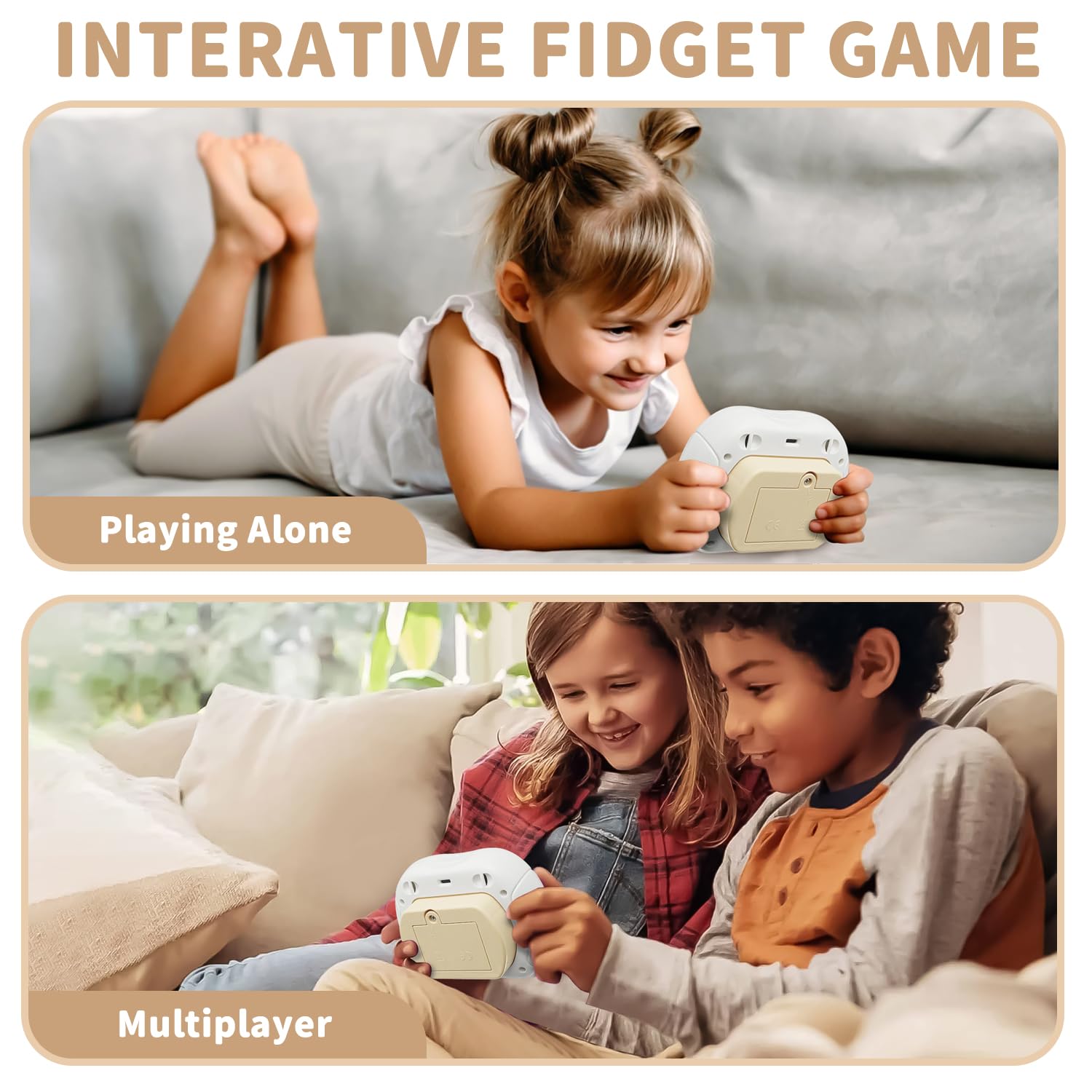 Intoypad Pop Game portable design enables on-the-go play indoors or outdoors