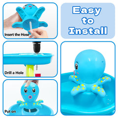 Intoypad pump made from high-density ABS plastic for durability outdoors.