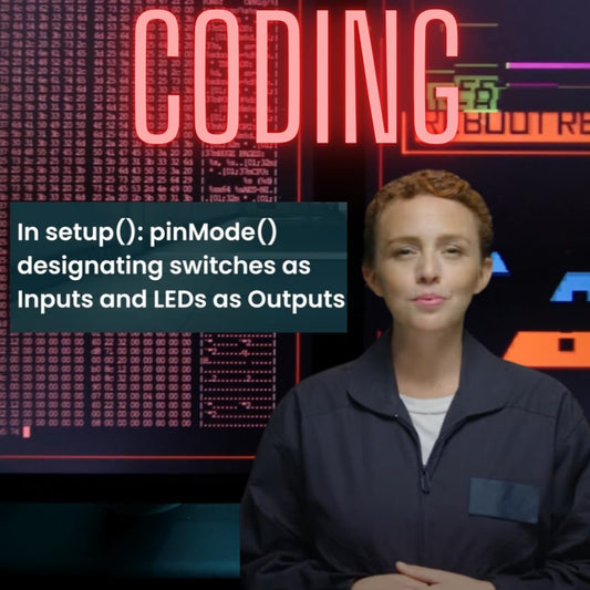 Inventr Adventure Kit: expert-led video lessons for robotics and coding.