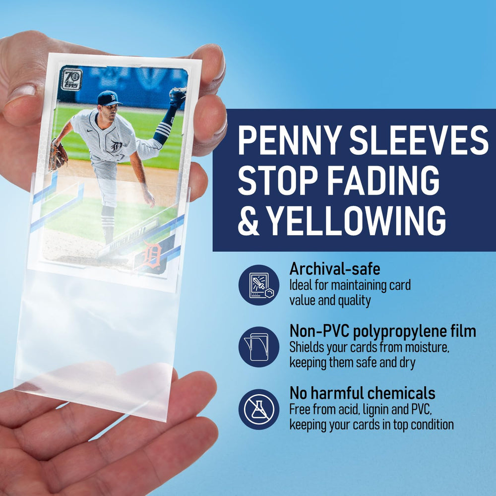 Invested Alliance 100-count set provides bulk protection for collectors' cards.