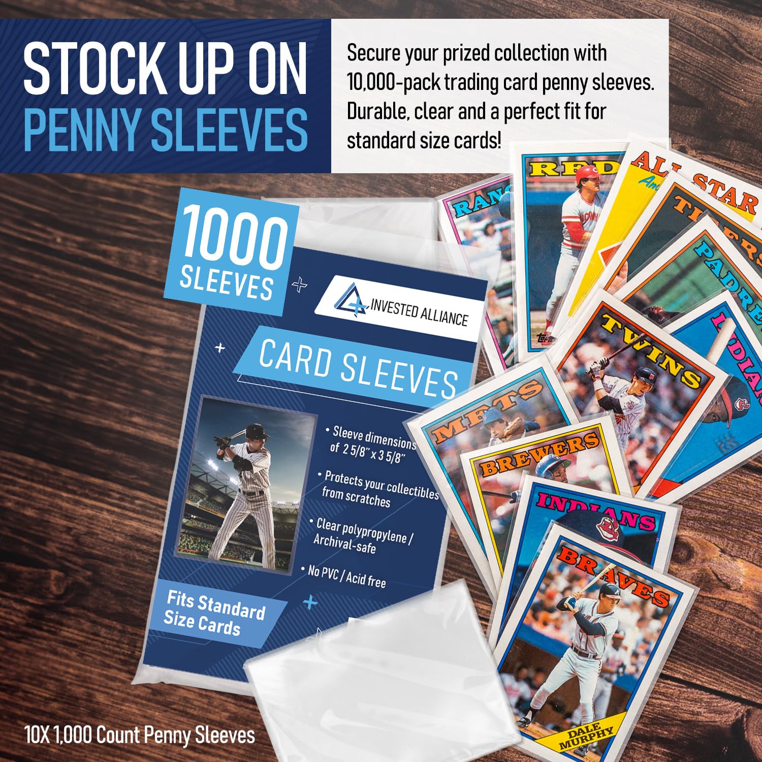 Invested Alliance premium penny sleeve MTG cards protects art while easy to handle